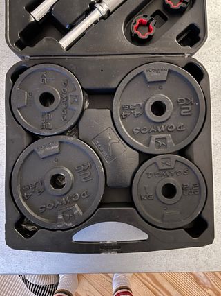 Kit Mancuernas 20kg Decathlon