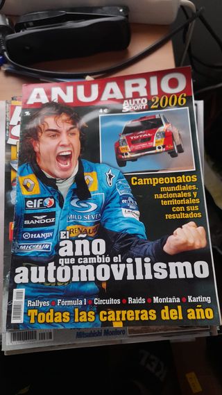 Anuario automovilismo Auto Hebdo Sport año 2006