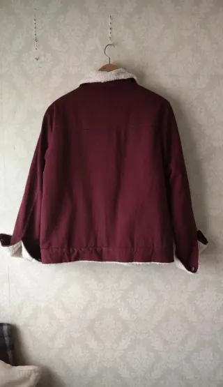 Cazadora borreguillo bordada