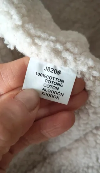 Cazadora borreguillo bordada