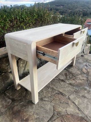 Mesa consola de madera NUEVA