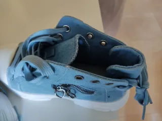 Zapatillas deportivas denim azules