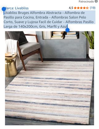 Alfombra Livabliss Bruges Abstracta 140x200cm