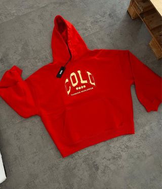 Sudadera Cold culture Roja