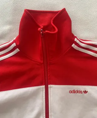 Sudadera cremallera Adidas Originals Roja Talla M