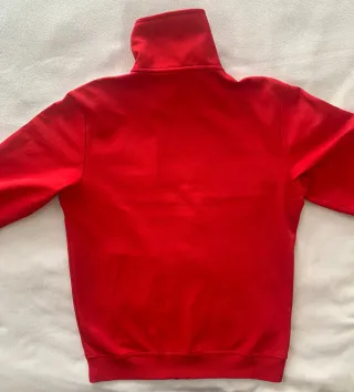Sudadera cremallera Adidas Originals Roja Talla M