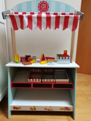 Puesto Mercado Frutería Juguete Accesorios