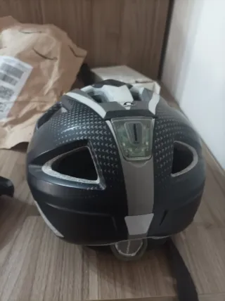 Casco Biker Bikemate Nero e Bianco