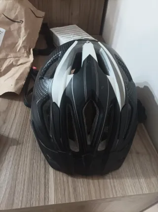 Casco Biker Bikemate Nero e Bianco