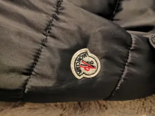 Giubbotto Moncler nero 100% poliestere