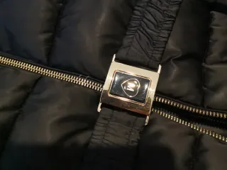 Giubbotto Moncler nero 100% poliestere
