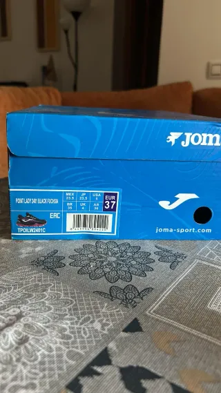 ZAPATOS JOMA POINT LADY 2401 BLACK FUCHSIA