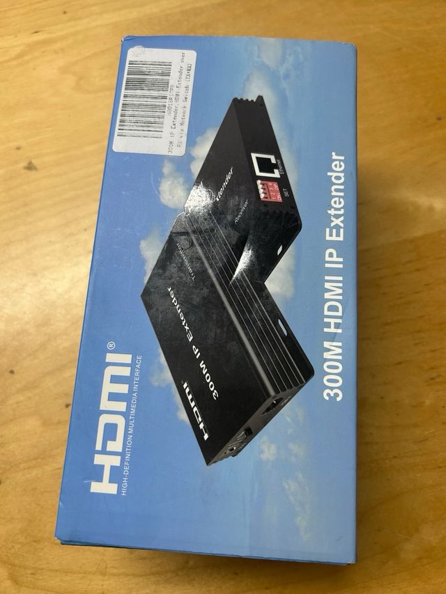 Extensor IP 300M  HDMI Extender over IP RJ45 Cat6