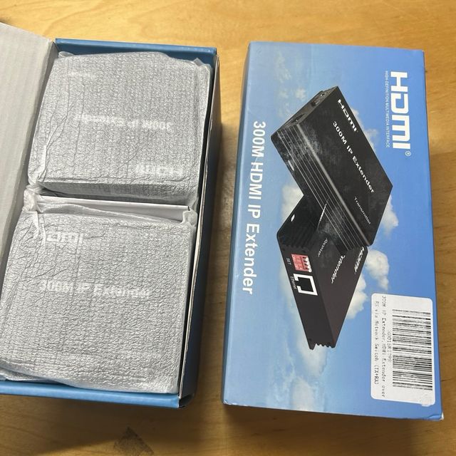 Extensor IP 300M  HDMI Extender over IP RJ45 Cat6