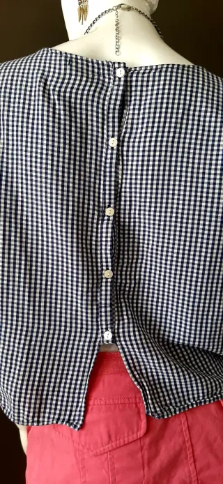 Bershka Camicetta a quadri taglia L