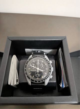 Omega x Swatch Moonswatch Bioceramic Negro