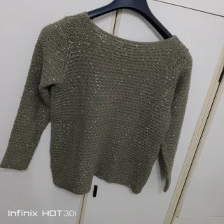 Zara Vestito Donna Verde Oliva