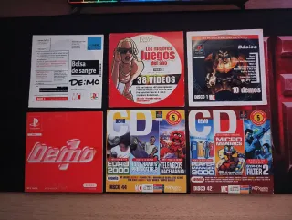 Lote de Discos PlayStation 1.
