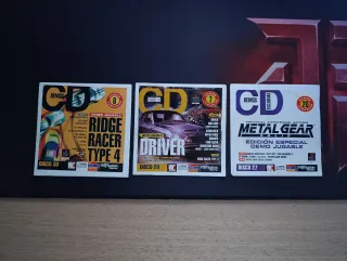 Lote de Discos PlayStation 1.