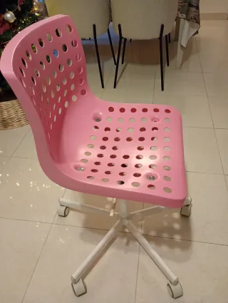 Silla Infantil Rosa Ikea