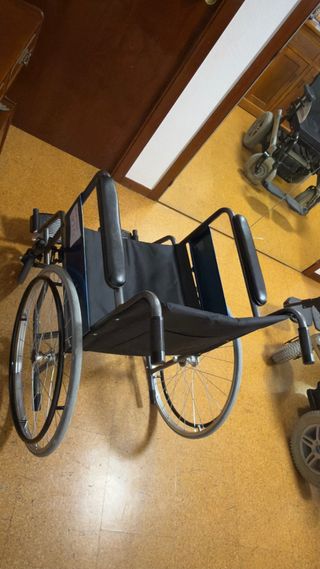 silla plegable discapacidad movilidad.