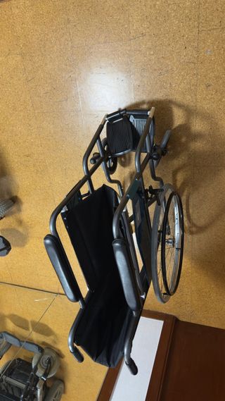 silla plegable discapacidad movilidad.