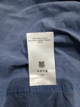 Camisa Fred Perry L Azul