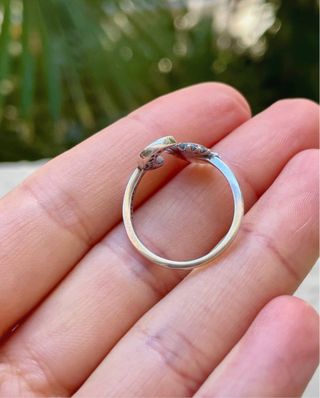 Anello Argento 925 Sole Luna con zirconi