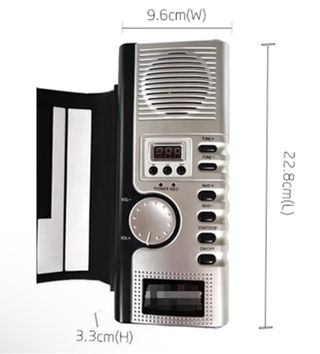 Piano Teclado Flexible 61 Teclas MIDI