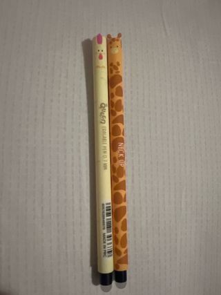 Set 2 Penne Cancellabili Animali