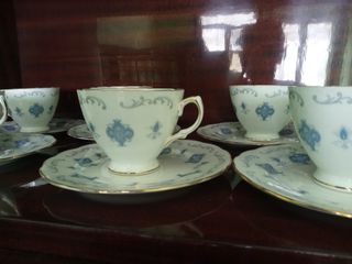 Vendo tazas té inglesas de porcelana nuevas, 10 €