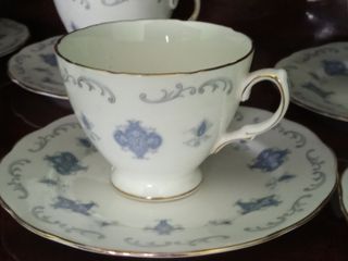 Vendo tazas té inglesas de porcelana nuevas, 10 €