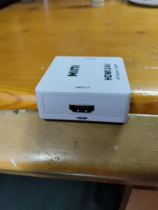 Adaptador HDMI a AV Mini Upscaler 1080P