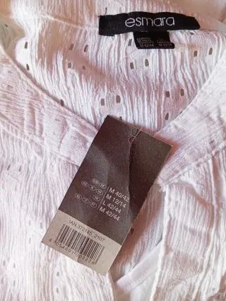 Vestido Ibicenco Blanco Talla XXL