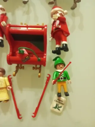 Playmobil Papá Noel con renos y trineo