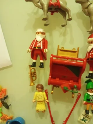 Playmobil Papá Noel con renos y trineo