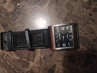 Reloj Louis Delon Negro/Plateado