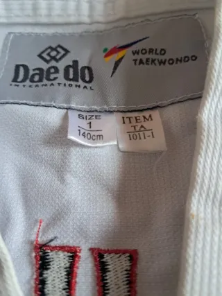 Traje Taekwondo Daedo Blanco