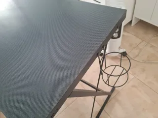 Escritorio Gaming Negro y Azul