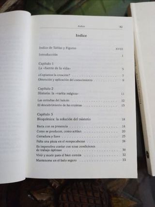 Enzimas. La fuente de la vida. 2 libros. Medicina.