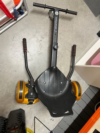 Hoverboard Dorado + Cargador + Silla