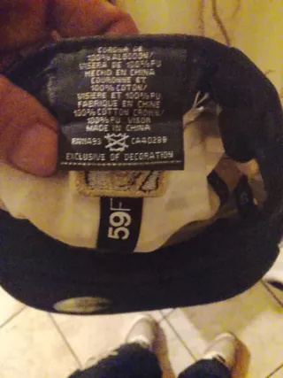 Cappello vintage NY New Era Zebra