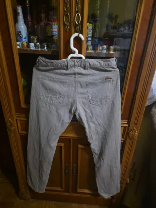 Pantalón Massimo Dutti Beige Hombre