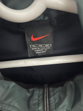 Chaqueta Nike Azul y Verde