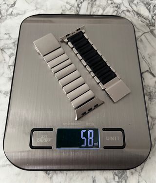 Correa Lujo Titanio y Silicona Apple Watch Ultra