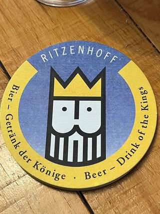 Vaso de cerveza Ritzenhoff – Michael Sieger 1998