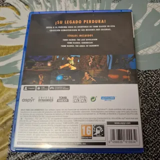 Juego ps5 Tomb Raider remastered