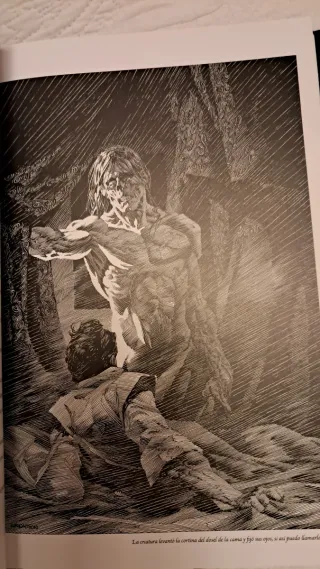 Frankenstein de Mary Shelley.  ( Bernie wrightson)