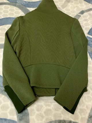 Giacca Pinko verde trapuntata