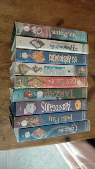 Películas VHS Disney Clásicos